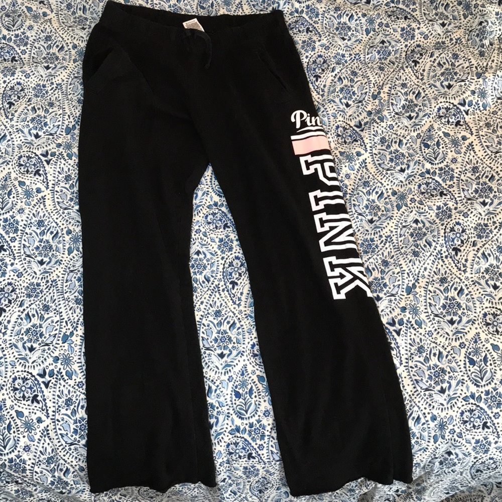 A Victoria Secret (Pink) sweat pants